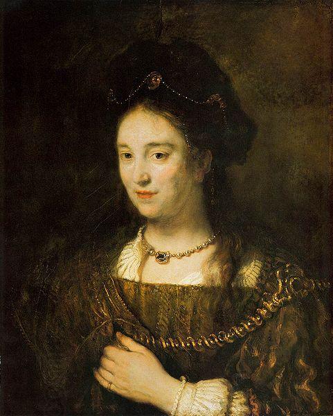 Rembrandt Peale Saskia van Uylenburgh